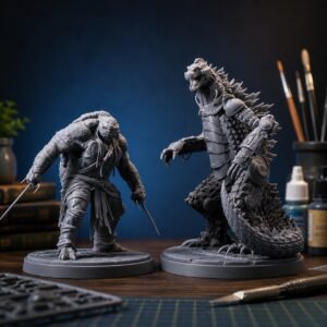 3D Figures & Miniatures